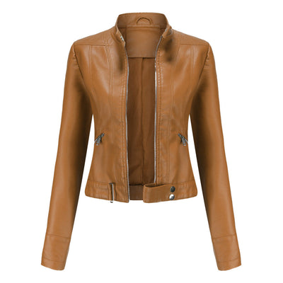 Dames Leren Jack – Tijdloos & Elegant van Echt Leer