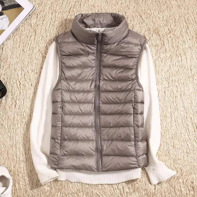 Ultralichte Donsbodywarmer – Warmte zonder Gewicht