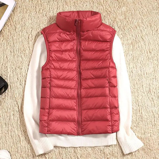 Ultralichte Donsbodywarmer – Warmte zonder Gewicht