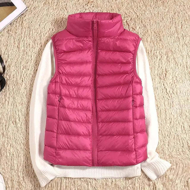 Ultralichte Donsbodywarmer – Warmte zonder Gewicht