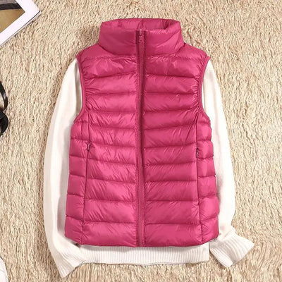 Ultralichte Donsbodywarmer – Warmte zonder Gewicht
