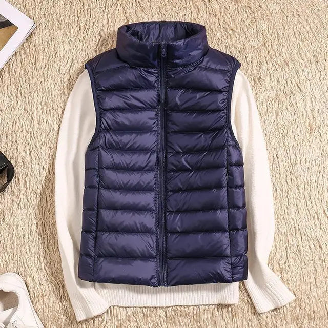Ultralichte Donsbodywarmer – Warmte zonder Gewicht