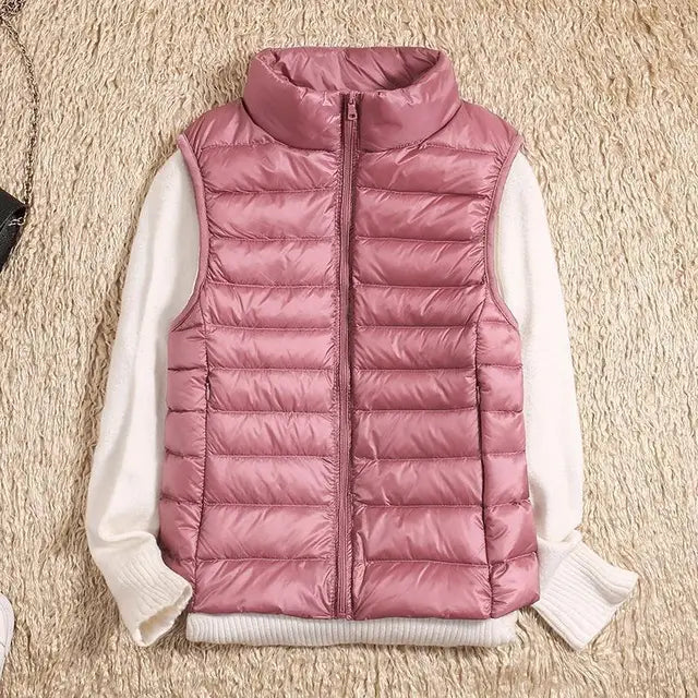 Ultralichte Donsbodywarmer – Warmte zonder Gewicht