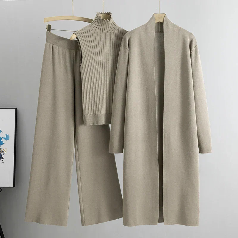 Dames 3-Delige Lounge Set – Zacht & Stijlvol