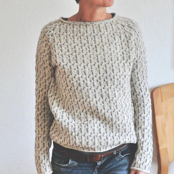 Venezia Fijngebreide Slim Fit Pullover