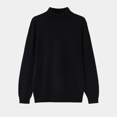 Half Turtleneck Sweater – Slim Fit Luxe Herenmode
