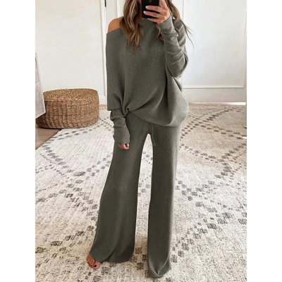 Dames Lounge Set – Comfort & Elegantie in Twee Delen