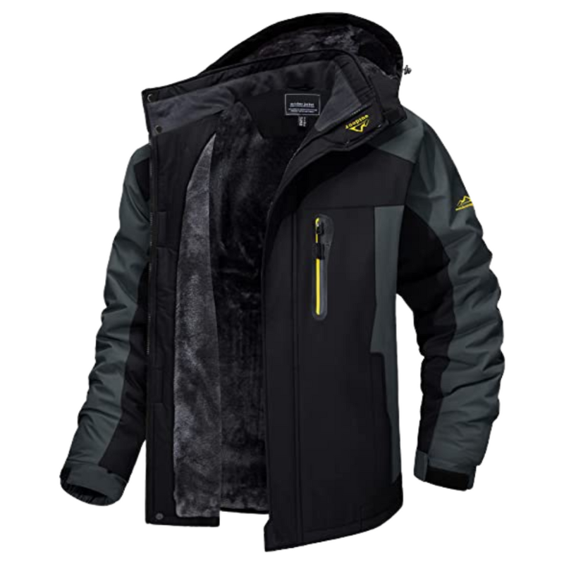 Heren Parka Winterjas – Waterdicht & Winddicht Outdoor Thermo Jas