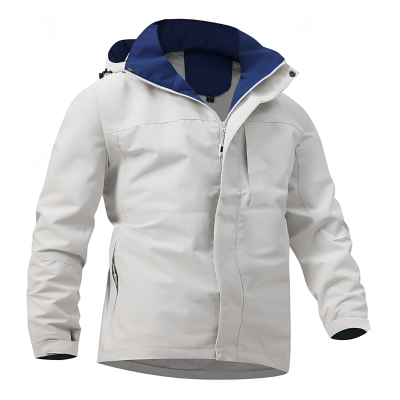 Heren Winterjas – Waterdichte Thermo Jas met Capuchon & Functionele Zakken