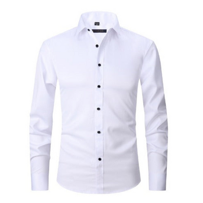 Heren Overhemd – Kreukvrij & Stretch met Tijdloze Elegantiesnit