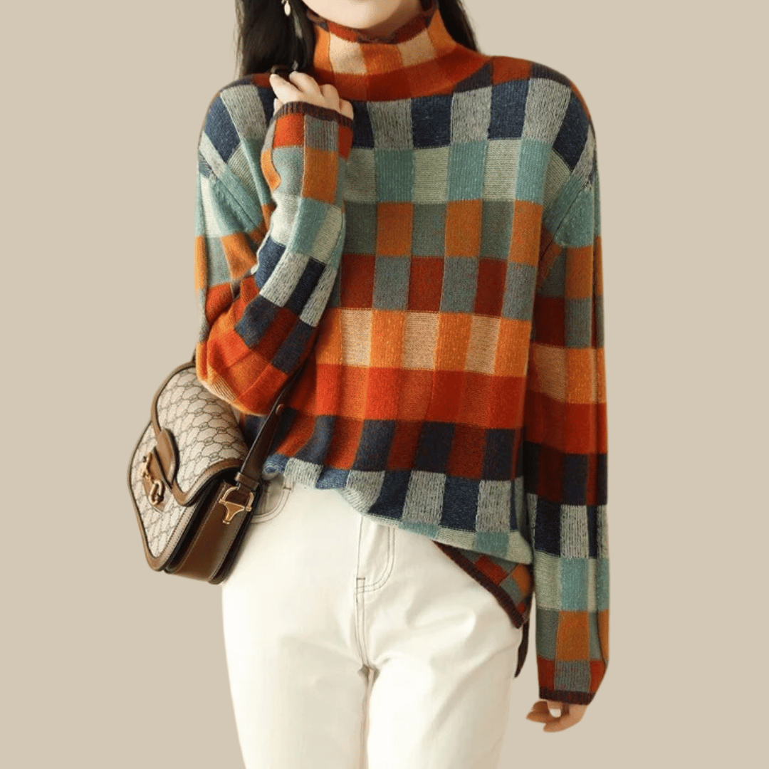 Dames Coltrui met Patchwork Design