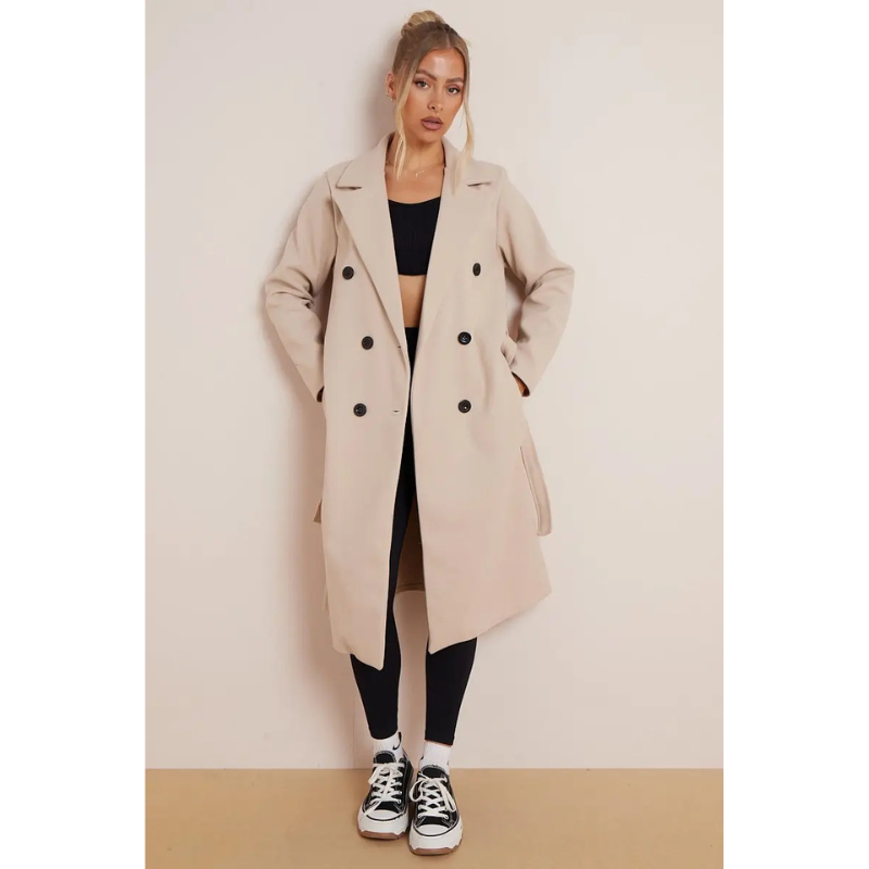 Margot - Rivoli Classic Belted Wool Coat