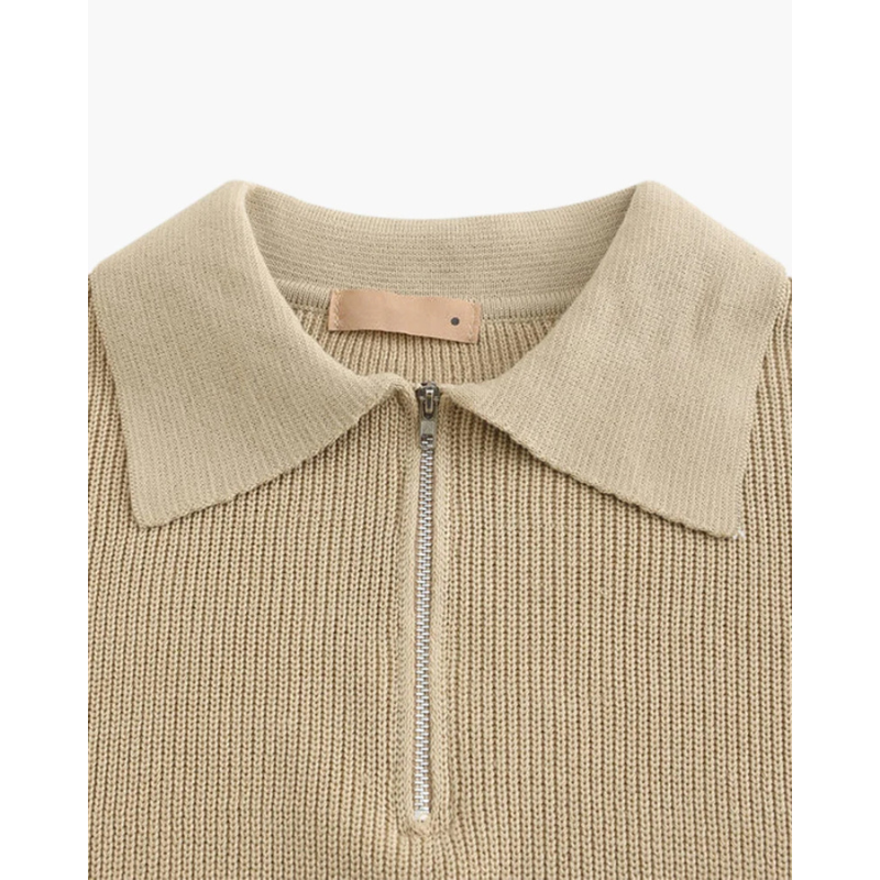Cesare Half Zip Sweater