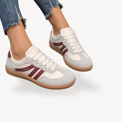 Dames Suède Orthopedische Sneakers – Casual & Iconisch Design