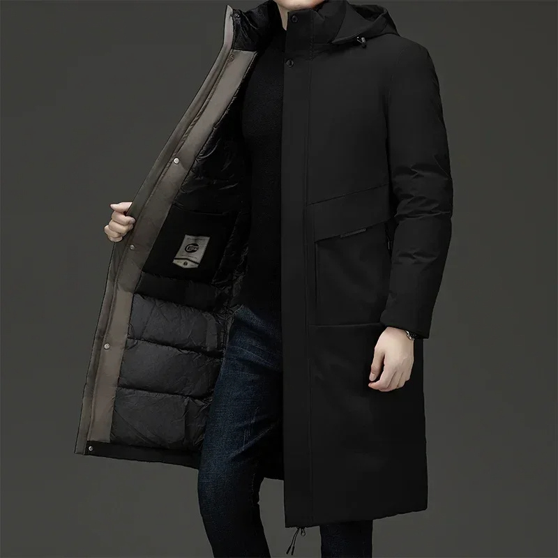 Heren Longline Parka met Capuchon – Warm en Stijlvol