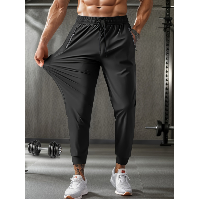 Heren Joggingbroek – Ademend & Rekbaar met Praktische Zakken