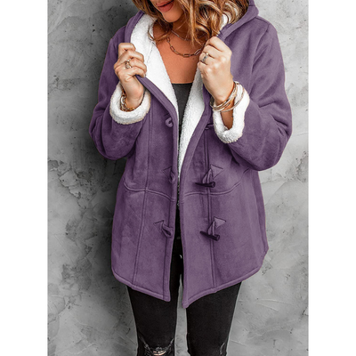 Dames Winterjas met Toggle Sluiting en Capuchon – Warm & Tijdloos