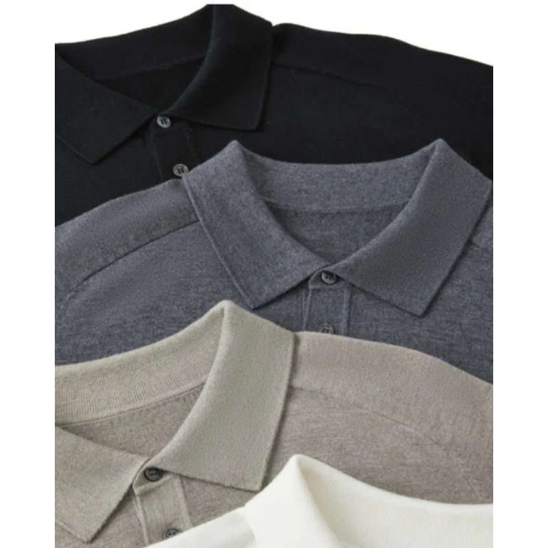 100% Premium Wollen Polo