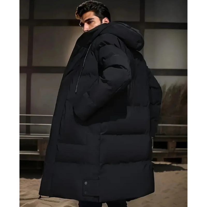 Nordfall Premium Lange Puffer Winterjas Heren