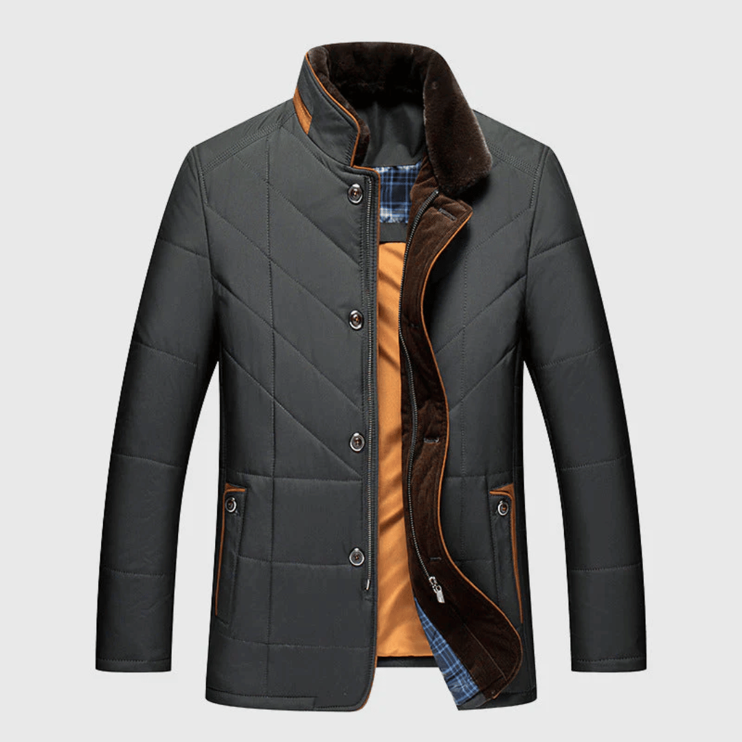 Anselm Elegante Gewatteerde Jas