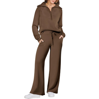 Minimalistische Dames Lounge Set – Modern & Comfortabel
