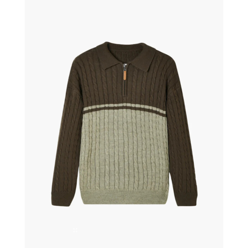100% Premium Wollen Zip Up