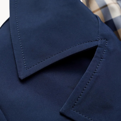 Heren Regenjas Trenchcoat – Tijdloze Winterjas Look met Elegante Stijl