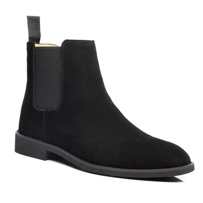 Andrea – Luxe Kalfsuede Chelsea Boots