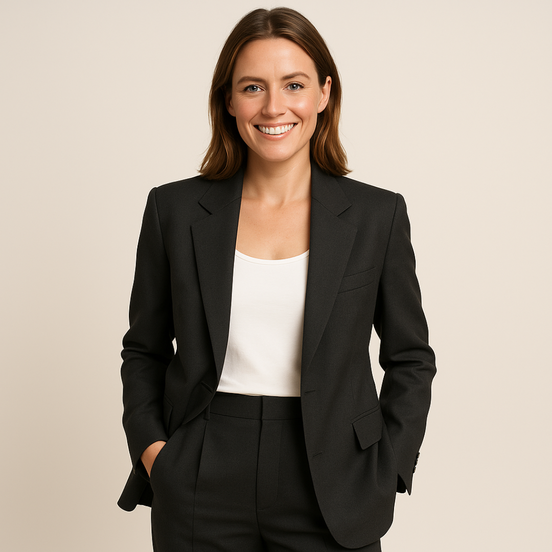 Dames Pak – Elegante Business Suit met Blazer & Broek