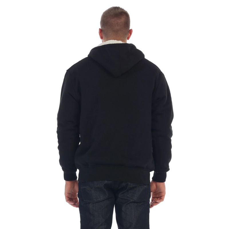 Hugo Polar Heren Fleece Vest met Bontvoering