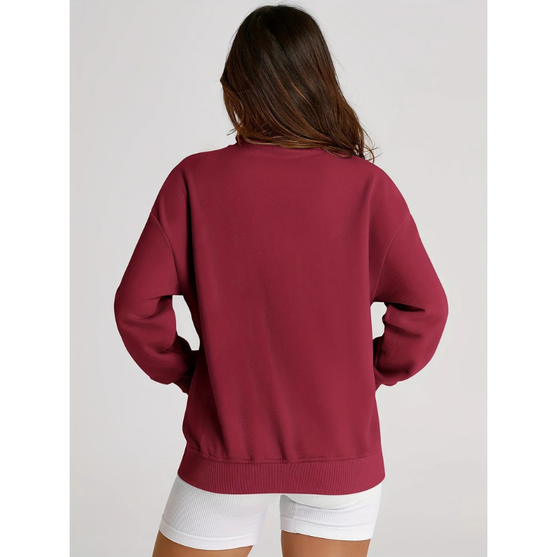 Dames Sweater met Lange Mouwen – Casual Chic