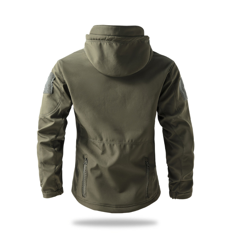 Heren Winterjas – Tactical Outdoor Jas met Warme Voering