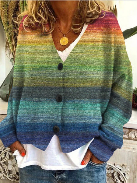 Dames Gebreide Vest met Knopen – Meer kleur, Tijdloze Stijl