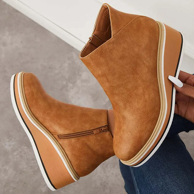 Bella Wolgevoerde Laarzen – Elegant & Comfortabel voor de Koude Dagen