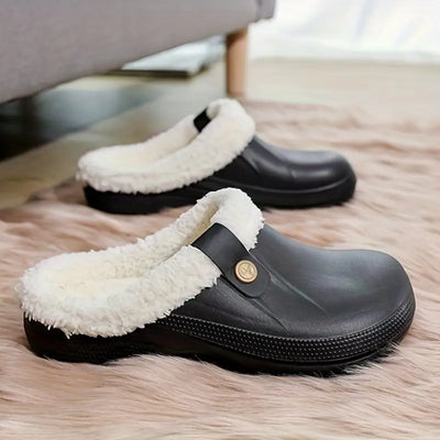 Johanna – Unisex Fleece Gevoerde Clogs