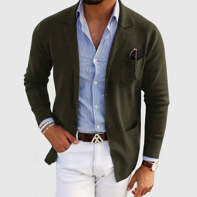 Dan Herenblazer met Casual Klepzakken