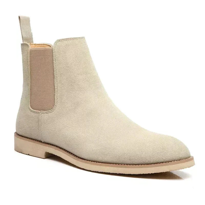 Andrea – Luxe Kalfsuede Chelsea Boots