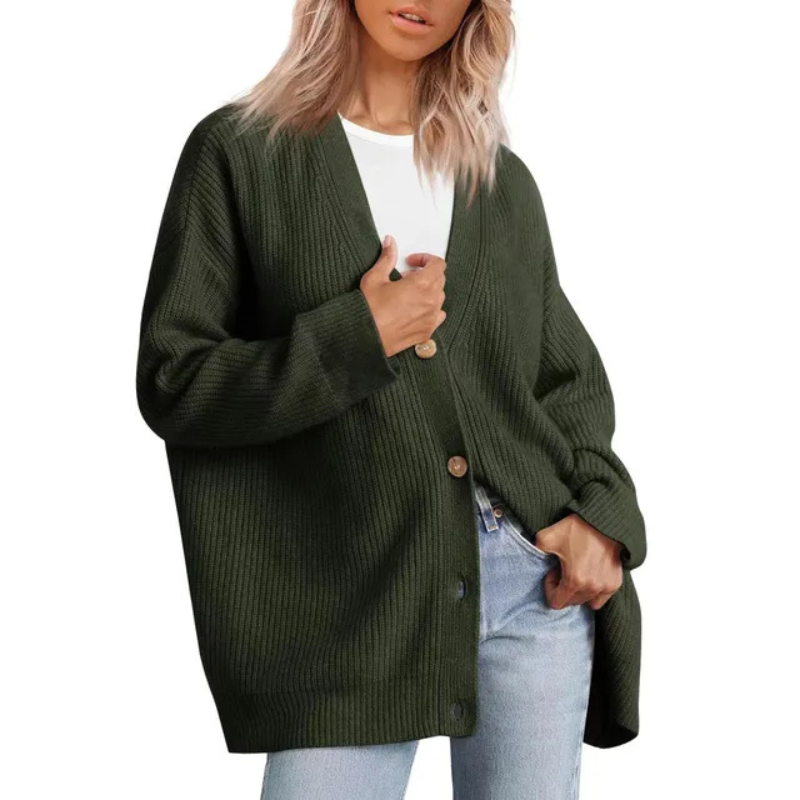 Elegante Dames Cashmere Cardigan – Tijdloos & Stijlvol