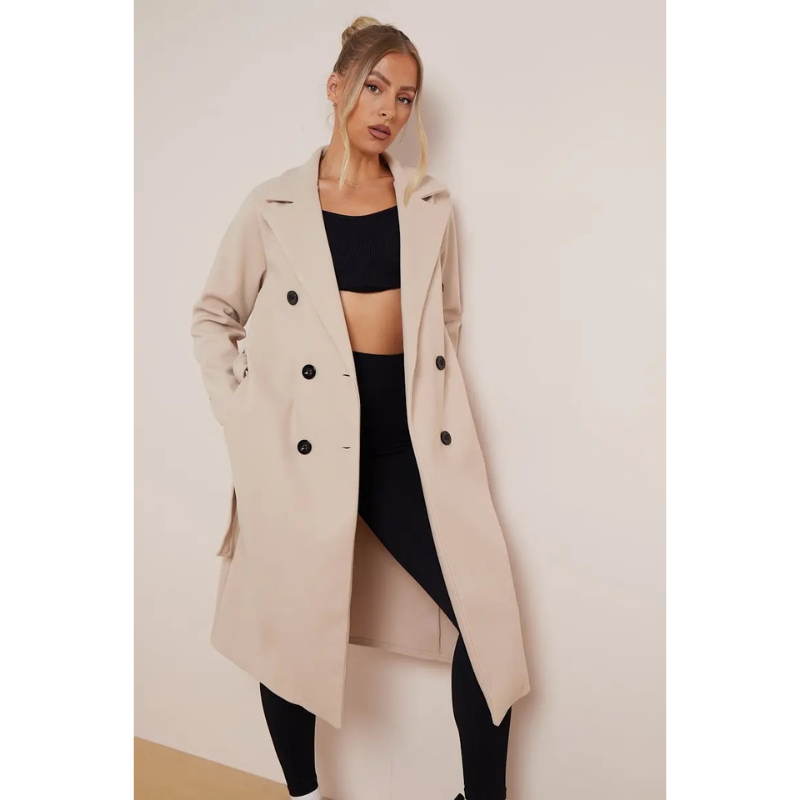 Margot - Rivoli Classic Belted Wool Coat