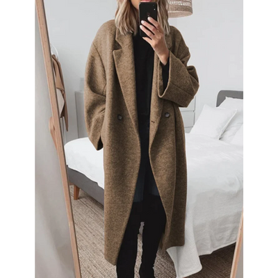 Lange Comfortabele Dames Winterjas – Warm & Elegant (Ook in Plus Size)