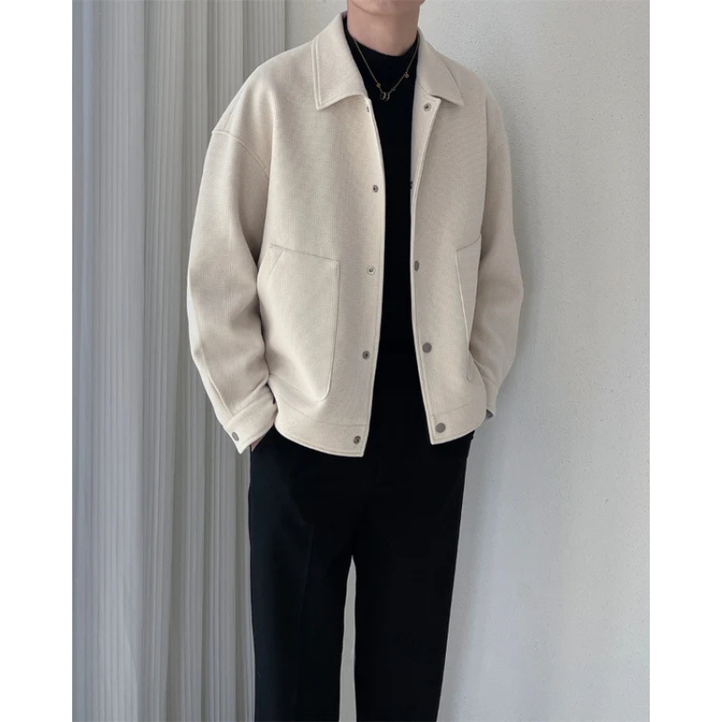 Klassiek Overshirt met Wafelstructuur