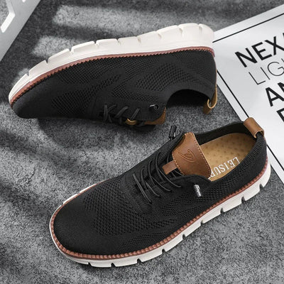 Lyon Comfortabele Herenschoenen – Handgemaakt Vakmanschap met Ademend Design