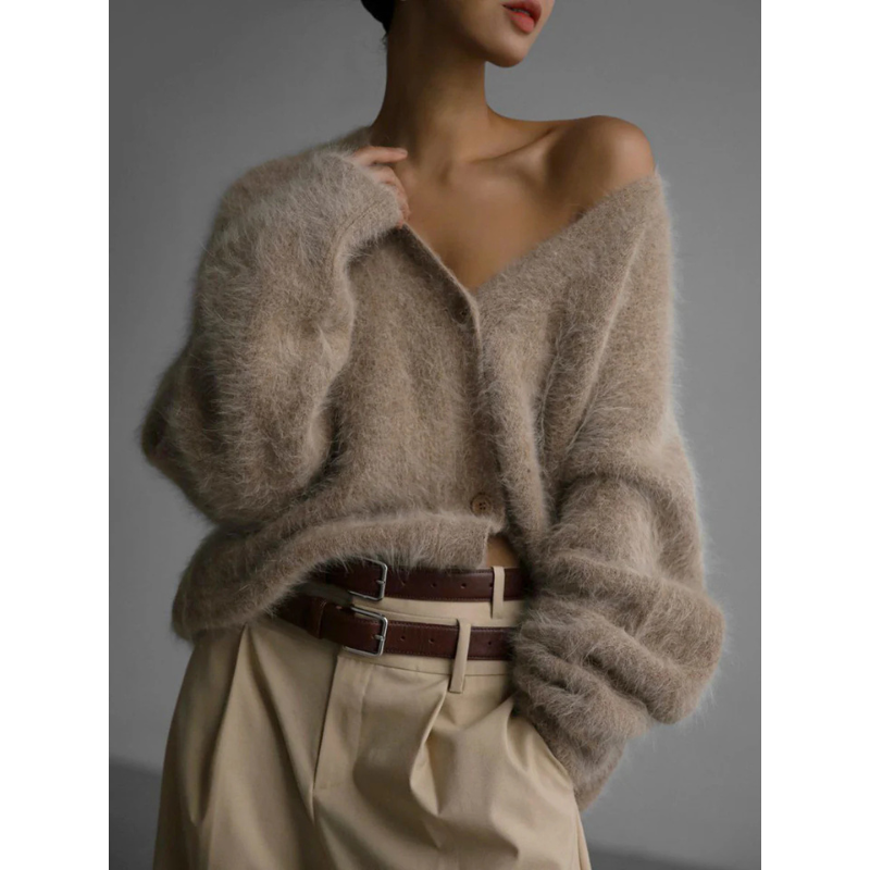 Luxe Kasjmier Cardigan voor Dames