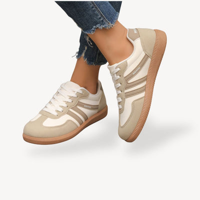Dames Suède Orthopedische Sneakers – Casual & Iconisch Design