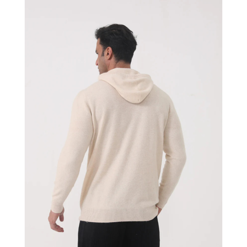 100% Cashmere Hoodie