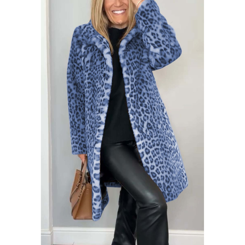 Luxe Dames Jas met Luipaardprint