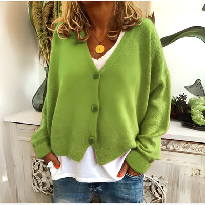 Soft Knit Cardigan met Relaxed Fit voor Dames