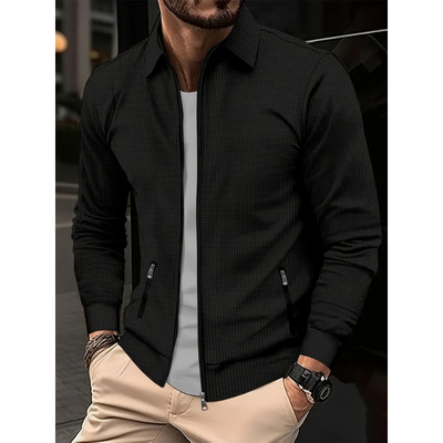 Heren Overshirt met Rits – Stijlvolle Tussenjas
