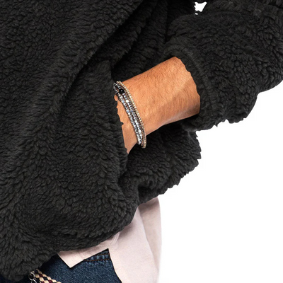 Glacier Thermische Zip Trui met Capuchon