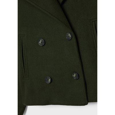 Getailleerde Double-Breasted Dames Jas – Chic & Veelzijdig